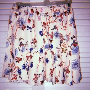 Floral skirt